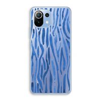 Blauwe nerven: Xiaomi Mi 11 Lite Transparant Hoesje