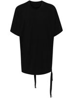 ZSIGMOND T-shirt met logopatch - Zwart - thumbnail