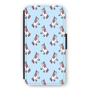 Eenhoorns overal: iPhone 11 Flip Hoesje