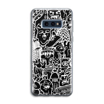 Vexx Black Mixtape: Samsung Galaxy S10e Transparant Hoesje