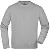 James & Nicholson JN840 Workwear Sweat - Grey-Heather - XS