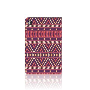 Samsung Galaxy Tab A8 2021/2022 Tablet Hoes Aztec Paars