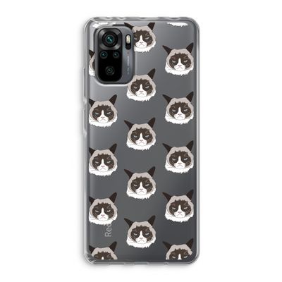 It's a Purrr Case: Xiaomi Redmi Note 10 Pro Transparant Hoesje