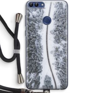 Snøfall: Huawei P Smart (2018) Transparant Hoesje met koord