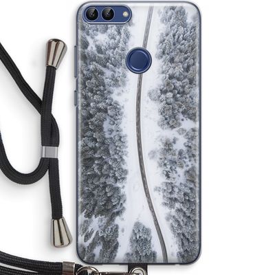 Snøfall: Huawei P Smart (2018) Transparant Hoesje met koord