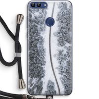 Snøfall: Huawei P Smart (2018) Transparant Hoesje met koord