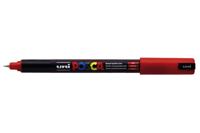 Paintmarker uni posca pc1mr ef rood | 6 stuks