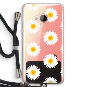 Margrietjes: HTC U Play Transparant Hoesje met koord