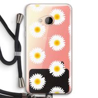 Margrietjes: HTC U Play Transparant Hoesje met koord
