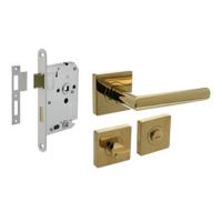 Intersteel Compleet deurklinksetBastian messing toilet - 0013.174799