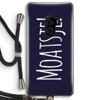 Moatsje!: Xiaomi Mi Mix 2 Transparant Hoesje met koord