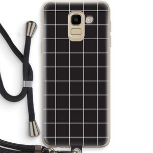 Rooster 2: Samsung Galaxy J6 (2018) Transparant Hoesje met koord