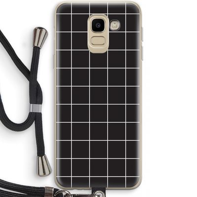 Rooster 2: Samsung Galaxy J6 (2018) Transparant Hoesje met koord
