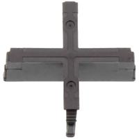 CONTA-CLIP KDS-Inlay 4 BK Kabeldoorvoering Polyamide 6.6 Zwart 5 stuk(s) - thumbnail