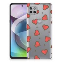 Motorola Moto G 5G | TPU bumper | Hearts