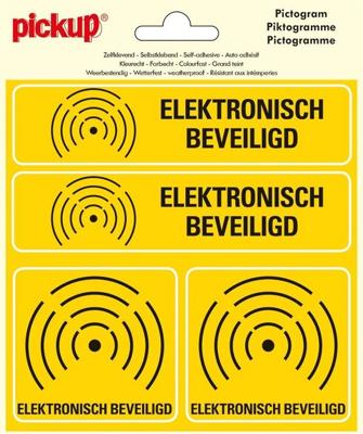 Pictogram 15 x 15 cm 4 op 1 - Pickup