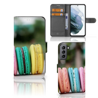 Samsung Galaxy S21 FE Book Cover Macarons