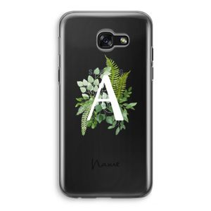 Green Brush: Samsung Galaxy A5 (2017) Transparant Hoesje