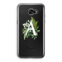 Green Brush: Samsung Galaxy A5 (2017) Transparant Hoesje