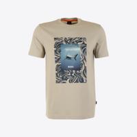 T-shirt Beige Shark