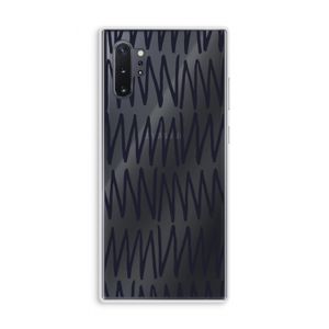 Marrakech Zigzag: Samsung Galaxy Note 10 Plus Transparant Hoesje