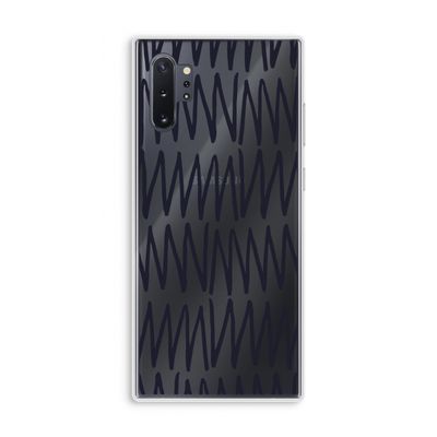 Marrakech Zigzag: Samsung Galaxy Note 10 Plus Transparant Hoesje