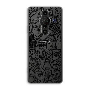 Vexx Black Mixtape: Sony Xperia Pro-I Transparant Hoesje