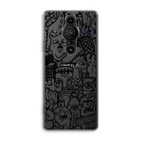 Vexx Black Mixtape: Sony Xperia Pro-I Transparant Hoesje