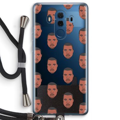 Kanye Call Me?: Huawei Mate 10 Pro Transparant Hoesje met koord