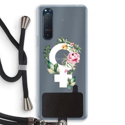 Venus: Sony Xperia 5 II Transparant Hoesje met koord