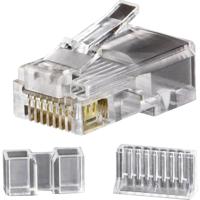 Klein Tools VDV826-603 Modulaire datastekker RJ45 CAT6 VDV826-603 Aantal polen (sensoren) 8P8C Transparant 1 stuk(s)