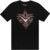 Fender Custom Shop Pinstripe T-Shirt Black M