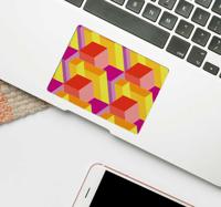 Laptopsticker geometrische vormen touchpad - thumbnail