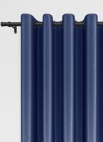 Bahrein ringgordijn - Royal Blue met ringen