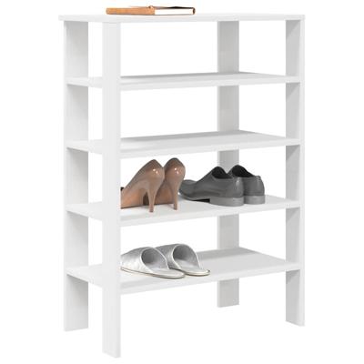 Schoenenrek 61x32x87,5 cm bewerkt hout wit