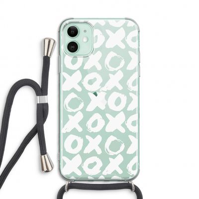 XOXO: iPhone 11 Transparant Hoesje met koord