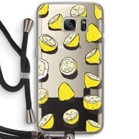 When Life Gives You Lemons...: Samsung Galaxy S7 Transparant Hoesje met koord