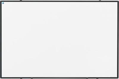 Smit Visual Softline whiteboard, emaille, magnetisch, zwart profiel, 90 x 60 cm