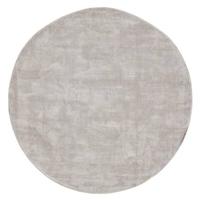 MUST Living Carpet La Belle round small,Ø150 cm, light grey, 100% v...