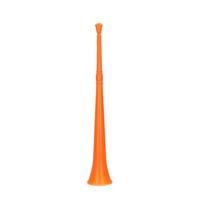 Vuvuzela - grote blaastoeter - oranje - kunststof - 48 cm