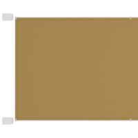 Luifel verticaal 100x420 cm oxford stof beige - thumbnail