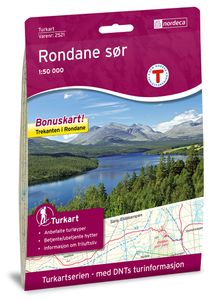 Wandelkaart 2521 Turkart Rondane Sør | Nordeca