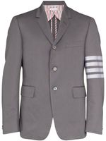 Thom Browne blazer Engineered à détail 4 bandes signature - Gris - thumbnail