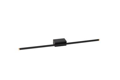 Lucide MARNIK - Wandlamp - LED Dimb. - CCT - 1x13W 2700K/4000K - Handbewegingssensor - Zwart | Premium