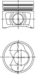 Kolbenschmidt Zuiger 40408600