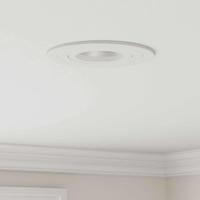 VidaXL Spotje 6 pcs wit 9 x 9 x 2 cm aluminium