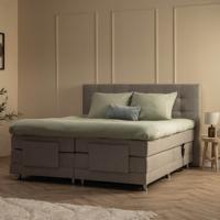 Elektrische Boxspring Hotel 180x210 Cm Elektrisch Verstelbaar & Medium Dekbed Discounter - Dekbed-Discounter.nl