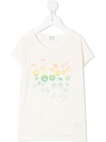 Bonpoint t-shirt à fleurs - Tons neutres