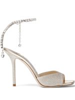 Jimmy Choo sandales Saeda 100 mm - Or