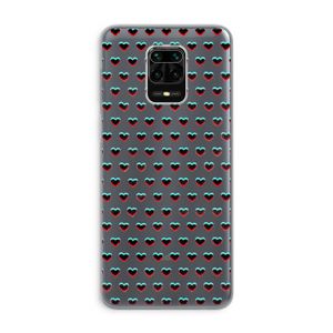 Hartjes: Xiaomi Redmi Note 9 Pro Transparant Hoesje